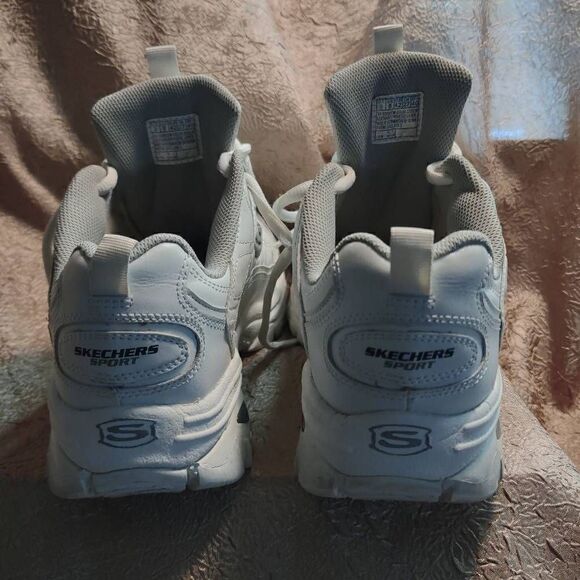 Skechers SN50081EW Men's Energy After Burn Athletic Sneaker White Size 9 - Picture 7 of 12